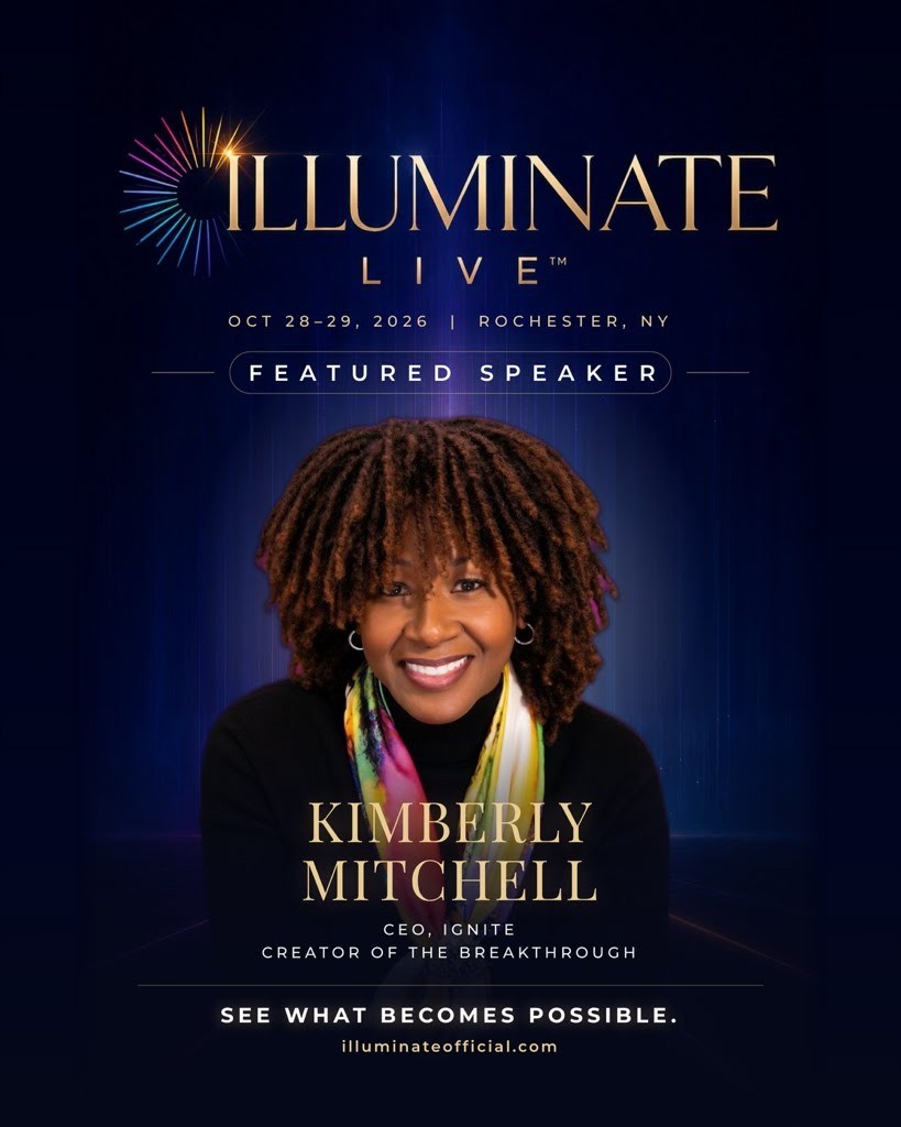 Kimberly Mitchell Keynote Speaker at ILLUMINATE LIVE - October 28-29, 2026, Rochester, NY