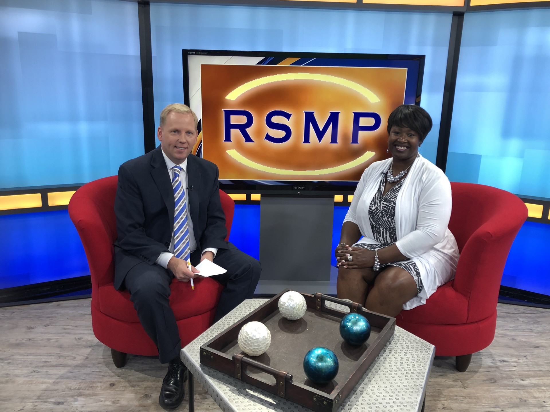 Kimm Mitchell TV Studio Appearance 2